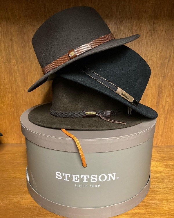 stetson hoed bruin